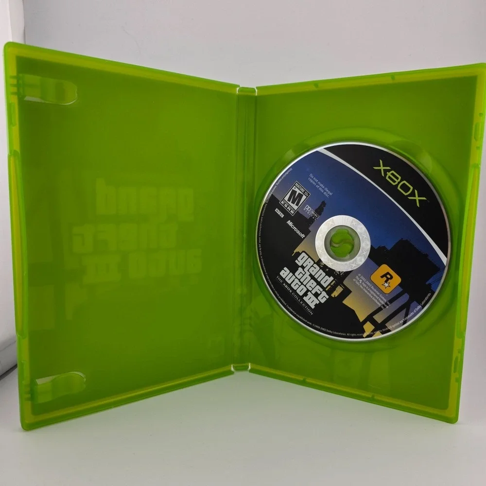 Grand Theft Auto‎ III Xbox Collection Rockstar 2001 2003 Pre-Owned Fair